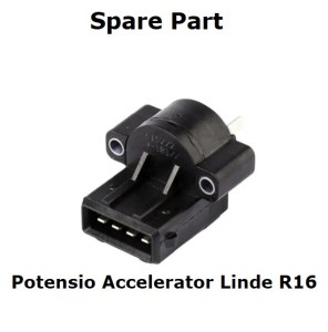 jual accelerator forklfit elektrik linde