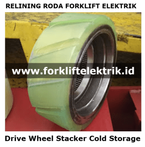 relining drive wheel stacker heli